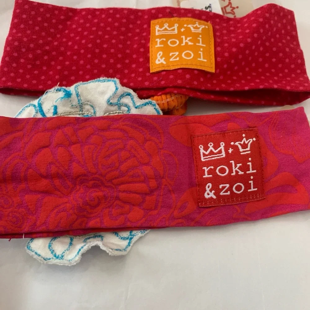Roki & Zoi & Zaza Headbands 2 Size XS & 2 Size Small Lot Of 4 New With Tags